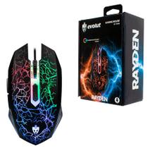 Mouse Gamer Evolut Rayden 2400DPI RGB - EG104
