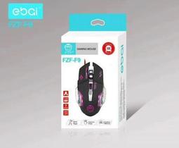 Mouse Gamer F9 4800DPI USB 6 Botoes Ebai F9