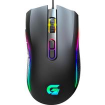 Mouse Gamer Fortrek Black Hawk, RGB, 7200DPI, 6 Botões, USB 2.0 - 75682
