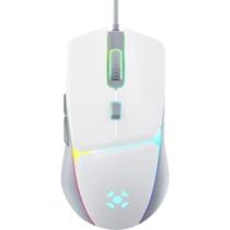 Mouse Gamer Fortrek Crusader 12800DPI Branco