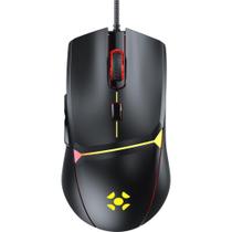 Mouse Gamer Fortrek Crusader RGB 12800Dpi Preto