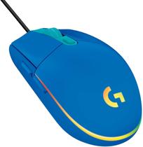 Mouse Gamer G203 Lightsync Rgb 8.000 Dpi Ciano Logitech
