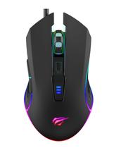 Mouse Gamer Havit Ms1018 Rgb 3200 Dpi 6 Botoes Usb