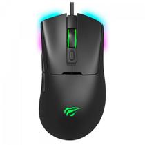 Mouse Gamer Havit MS966 - 12000dpi - Iluminação RGB - 7 Botões - Preto - HVMS-MS966-BN