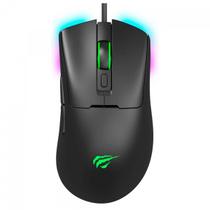 Mouse Gamer Havit MS966 - 12000dpi - Iluminação RGB - 7 Botões - Preto - HVMS-MS966-BN Mouse Gamer Havit MS966 - 12000dpi - Iluminação RGB - 7 Botões - Preto - HVMS-MS966-BN