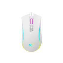 Mouse Gamer HAVIT Professional, RGB, 7200 DPI, 7 Botôes, Branco - MS1034 White