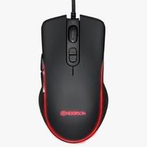 Mouse Gamer Hoopson Omron DPI, Com LED RGB, Preto - MSG-202