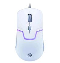 Mouse Gamer HP M100 USB 1600dpi Led Branco