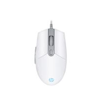 Mouse Gamer HP M260, LED, 6 Botões, 6400DPI, Branco - 7ZZ82AAABM