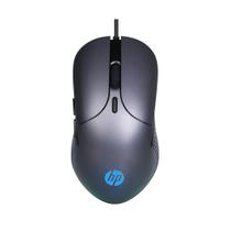 Mouse Gamer HP M280, RGB, 6 Botões, 6400DPI, Chumbo - 7ZZ83AAABM