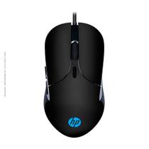 Mouse Gamer HP M280, RGB, USB, 6 Botões, 2400DPI, Preto - 7ZZ84AAABM