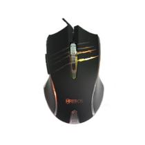 Mouse Gamer Hrebos Com Fio USB Led Light RGB