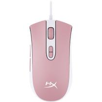 Mouse Gamer HyperX Pulsefire Core branco e rosa 4P4F8AA