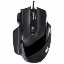 Mouse Gamer Interceptor 7200 Dpi Com Ajuste de Peso Led e Cabo Usb 1.8 Metros Trançado - Vinik