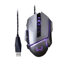 Mouse Gamer Ivor 3200Dpi 7 Botões MO262 Grafite - Warrior - Warrior