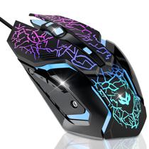 Mouse Gamer Lacolain com Fio RGB 3600 DPI 6 Botões Mouse Gamer Lacolain com Fio RGB 3600 DPI 6 Botões