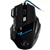 Mouse Gamer Laser X7 2400Dpi Usb Led 7 Botões Profissional