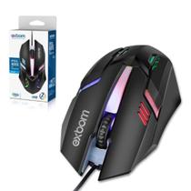 Mouse Gamer LED Rgb Com Fio Confortável e Preciso USB