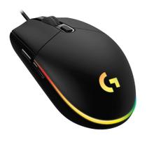 Mouse gamer logitech g203 rgb lightsync preto 910-005793
