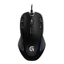 Mouse Gamer Logitech G300s Usb 2500dpi Preto E Azul