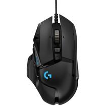 Mouse Gamer Logitech G502 HERO com RGB LIGHTSYNC, Ajustes de Peso, 11 Botões Programáveis, Sensor HERO 25K