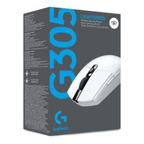 Mouse Gamer Logitech Óptico G305 Lightspeed 12000 Dpi 7 Botões