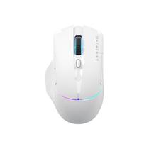 Mouse gamer Machenike L8 pro, RGB, Support 8K, 2.4GHz Wireles + DOCK RGB, Carregamento Sem Fio, Branco - JJ02G3006