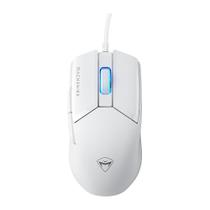 Mouse Gamer Machenike M7 Pro, Com fio, 12800 DPI, 6 botões, Branco - MAC-M7PW-WW