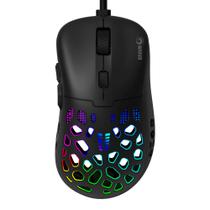 Mouse Gamer Marvo Pro G946 Sunspot S2, Sensor Óptico 1.000 DPI, 6 Botões, RGB, Cabo Trançado 1,5m Nylon - Preto
