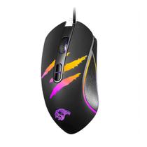 Mouse Gamer Moya37 LED RGB 3200 DPI 7 Botões Programáveis K-mex - Kmex