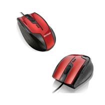 Mouse Gamer Óptico Fire 6 Botoes Vermelho E Preto Multilaser Mouse Gamer Óptico Fire 6 Botoes Vermelho E Preto Multilaser