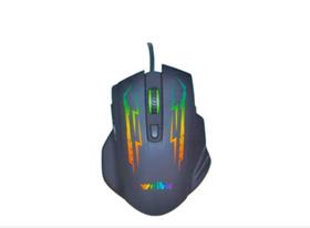 Mouse Gamer Óptico Led Color Weibo X8