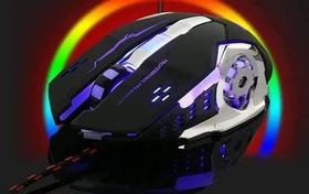 Mouse Gamer Optico Led Rgb Usb Cm 20 Firepower Cadeve