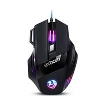 Mouse Gamer Optico Rgb Usb 2.0 Fio 1.5m 3200dpi Exbom MS-G260