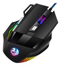 Mouse Gamer Para Jogo 3.200 Dpi Óptico Com Luzes Led Rgb Usb Mouse Gamer Para Jogo 3.200 Dpi Óptico Com Luzes Led Rgb Usb