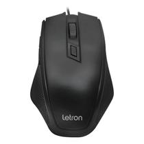 Mouse Gamer Para Jogo 3600 Dpi Usb Led Rgb 6 Botões Preto