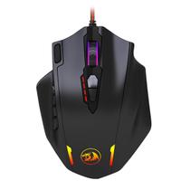 Mouse Gamer Para Jogo Impact USB Preto RGB 12400 DPI M908