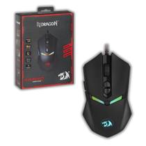 Mouse Gamer Para Jogo Nemeanlion 2 RGB 8 Botões Preto