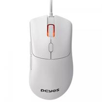 Mouse Gamer PCYes Hydrus White Ghost, 12400 DPI, PWM 3327, 6 Botões, Branco, PMGHWG Mouse Gamer PCYes Hydrus White Ghost, 12400 DPI, PWM 3327, 6 Botões, Branco, PMGHWG