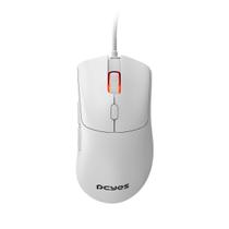 Mouse Gamer Pcyes Hydrus White Ghost - 12400 Dpi - Rgb - 6 Botões - Pmghwg