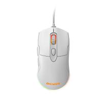 Mouse Gamer Pcyes Malus White Ghost - 12400 Dpi - Rgb - 6 Botões