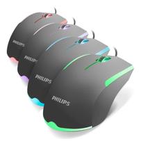 Mouse Gamer Philips Momentum G314 Led Usb Óptico 4 Cores