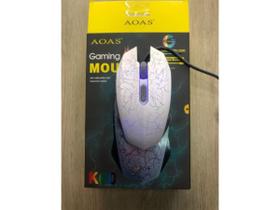 Mouse Gamer profissional Barato Com Led RGB e DPI Ajustável - Aoas