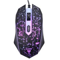 Mouse Gamer Profissional Para Jogos Pc Notebook Acer Dell Conexão USB Led Colorido Rainbaw Cabo 1,5m Até 3600DPI