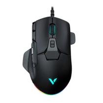 Mouse Gamer Rapoo Pro V330, 6200 DPI, Com Fio, RGB, 12 Botões, Preto - RA023