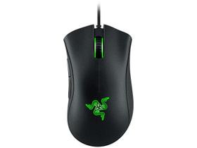 Mouse Gamer Razer Deathadder Essential, Mechanical Switch, 5 Botões, 6400DPI - Preto