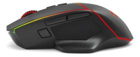 Mouse Gamer Redragon Axe Pro, Rgb Preto 8000 Dpi M814rgb-pro Preto