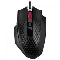 Mouse Gamer Redragon Bomber - 12400dpi - Ergonômico - RGB - Conexão USB - Preto - M722
