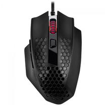 Mouse Gamer Redragon Bomber - 12400dpi - Ergonômico - RGB - Conexão USB - Preto - M722 Mouse Gamer Redragon Bomber - 12400dpi - Ergonômico - RGB - Conexão USB - Preto - M722