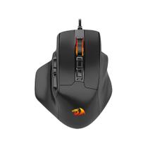 Mouse Gamer Redragon Bullseye, RGB, 12400 DPI, Sensor Óptico PAW3327, 7 Botões Programáveis, USB, Preto - M806-RGB